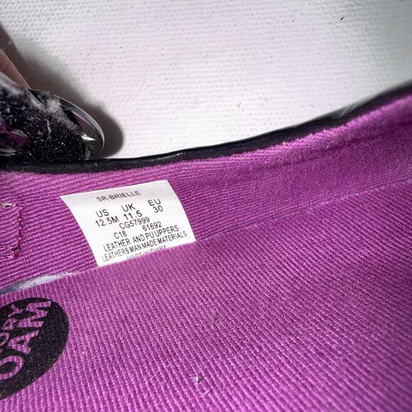 Stride Rite Classic Patent Leather Minimalist Black Mary-Jane Ballet Flats 12.5 - Picture 4 of 9